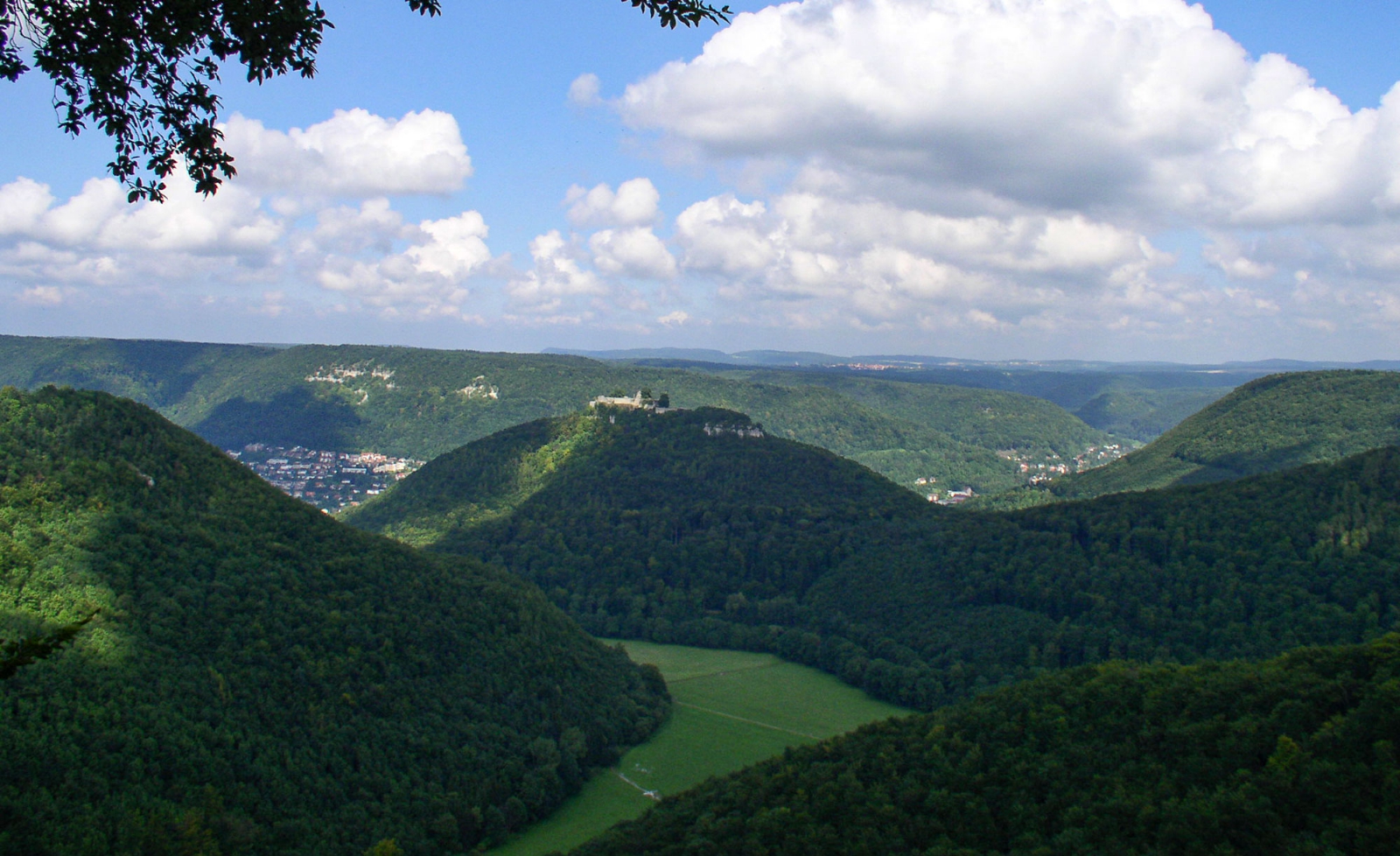 Noch einmal die Aussicht genießen!